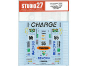 STUDIO27デカール DC959 1/24 Mazda 787B CHARGE #55 LM 1991 forTamiya【メール便可】