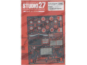 STUDIO27 FP24240 1/24 Nissan R89C Upgrade Parts for Tamiya