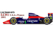【お取り寄せ商品】 STUDIO27 TK2084 1/20 Larrousse LC91 USA / France GP 1991 Conversion Kit