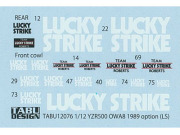 TABUデザイン 12076 1/12 Yamaha YZR500 OWA8 1989 Option Decal （for Hasegawa） 【メール便可】