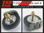 TOP STUDIO TD23089 1/20 F1 Brake Set 4 for McLaren MP4/6