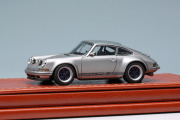 Titan64 TM001L 1/64 Singer 911(964) Coupe with Fog Lamp Matte Titanium Silver Limited 500pcs