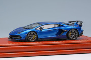 ** 予約商品 ** Titan64 TM007E 1/64 Lamborghini Aventador SVJ 2018 Blu Nethuns Limited 200pcs