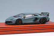 ** 予約商品 ** Titan64 TM007F 1/64 Lamborghini Aventador SVJ 2018 Grigio Telesto Limited 200pcs