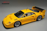 ** 予約商品 ** Tecno Model TM12-17B 1/12 Ferrari F40LM Press version 1996 Giallo Modena /ENKEI Silver wheels