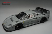 ** 予約商品 ** Tecno Model TM12-17E 1/12 Ferrari F40LM Press version 1996 Mid Gray /Black wheels