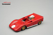 ** 予約商品 ** Tecno Model TM43-32A 1/43 Ferrari 712 Can-Am 1971 Press 
