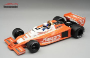 ** 予約商品 ** Tecno Model TMD18-439A 1/18 Wolf WR3 German GP #32 1978 K.Rosberg (with Figure)