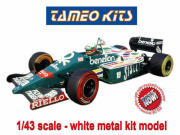 TAMEO kit TMK449 Benetton B186 U.S.A. GP 1986 G.Berger / T.Fabi