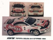STARTER TOY004 Toyota CELICA BELGA HYPRES 1994