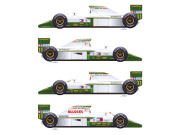 Vector One Decals D20-004 1/20 Lotus 102B 1991 Part1 【メール便可】