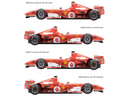 Vector One Decals D20-006 1/20 Ferrari 248 F1 2006 【メール便可】
