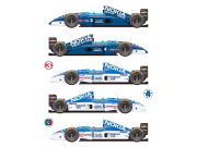 Vector One Decals D20-009 1/20 Tyrrell 023 1995 【メール便可】