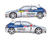 Vector One Decals D24-013 1/24 Peugeot 306 Maxi 1996 Monte Carlo Rally/Tour de Corse 【メール便可】