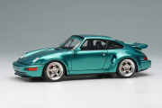 【お取り寄せ商品】 VISION VM160J Porsche 911 (964) Turbo S Exclusive Flachbau 1994 Wimbledon Green Metallic Limited 50pcs