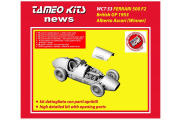 TAMEO kit WCT53 Ferrari 500 F2 British GP A.Ascari W.Champion 1953