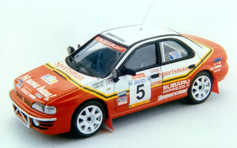 RACING43 MMR23 Subaru Impreza Sportsman Gr.N Safari 94 ミニカー