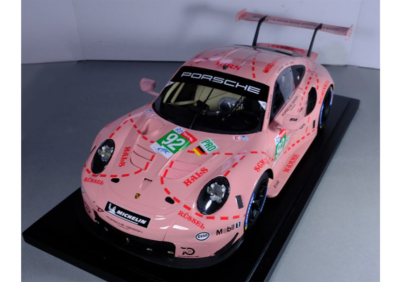 お取り寄せ商品】 Profil24 P1208 1/12 Porsche 911 RSR n.92 Le Mans
