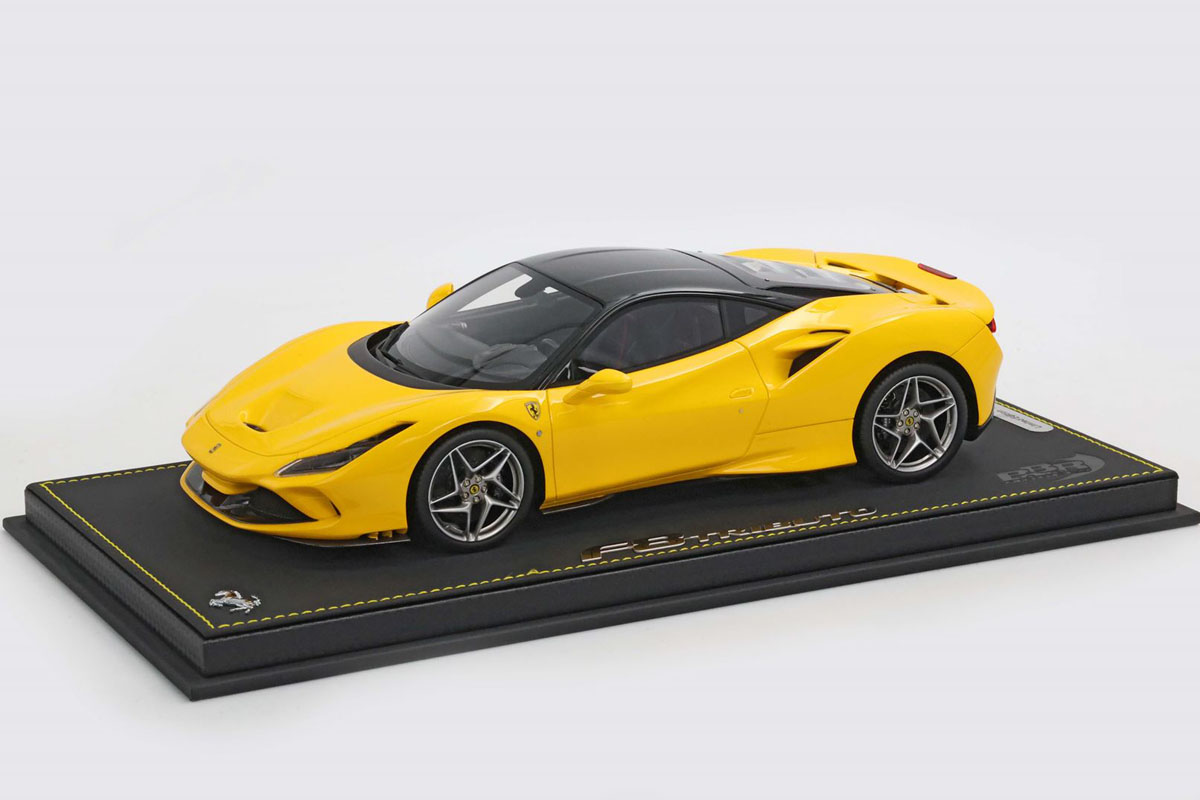 予約商品 ** BBR P18171C1-25V 1/18 Ferrari F8 Tributo Giallo