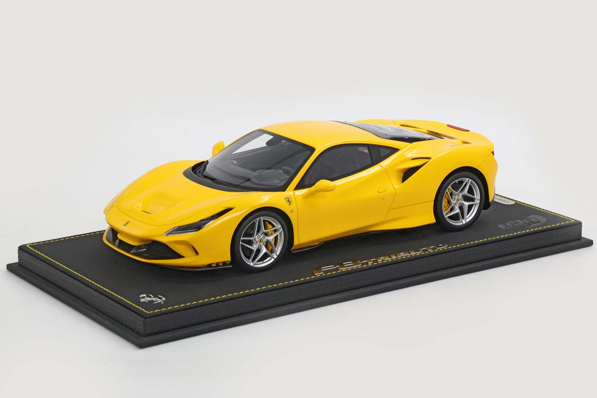 予約商品 ** BBR P18171C-25V 1/18 Ferrari F8 Tributo Giallo