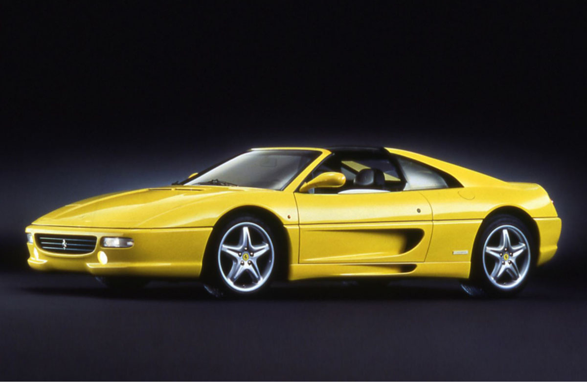 ** 予約商品 ** BBR P18176BV 1/18 Ferrari F355 GTS Targa - Manual Gear Giallo Modena - Black interior （ケース付）