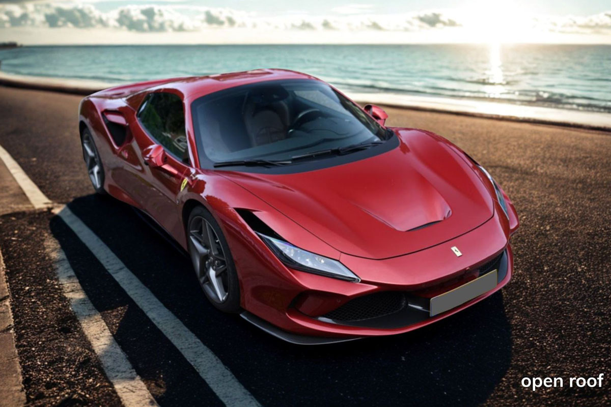 ** 予約商品 ** BBR P18183SV 1/18 Ferrari F8 Tributo Spider Rosso Fuoco （ケース付）