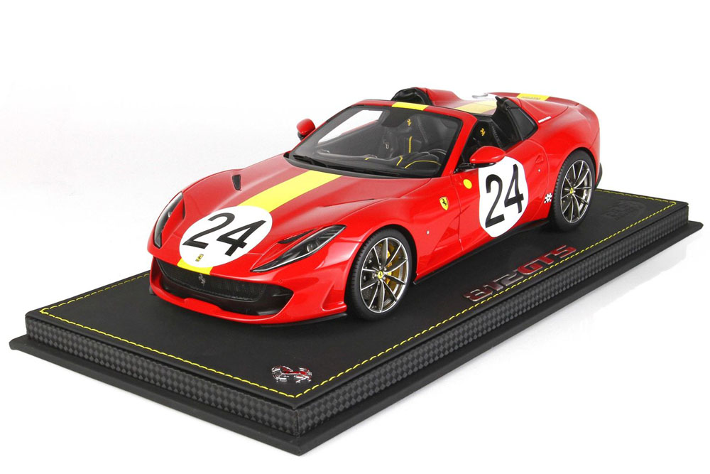 ferrari-180さま専用 B.B.R 新発売！ BBR 1/18 Ferrari 12 Cilindri Panoramic roof Rosso