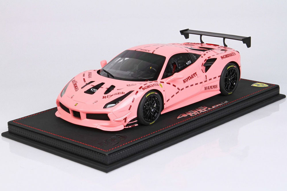 BBR P18195-1V 1/18 Ferrari 488 Challenge Rolex 24H Daytona 2018