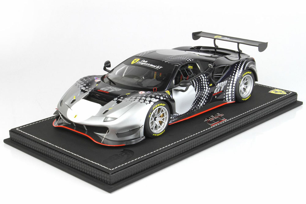 【お取り寄せ商品】 BBR P18203DV 1/18 Ferrari 488 Modificata Blu Nart Livery Limited 128pcs （ケース付）
