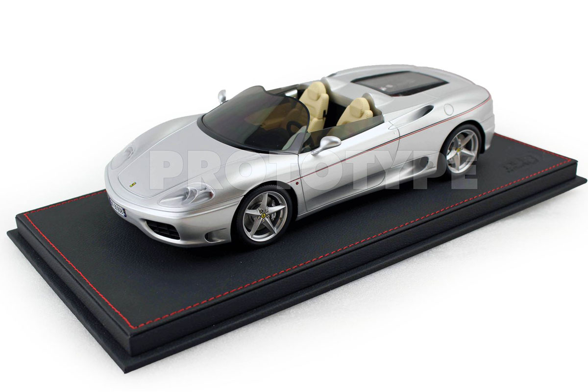 ** 予約商品 ** BBR P18206BV 1/18 Ferrari 360 Barchetta - Road windshield One off car Limited 106cs （ケース付）