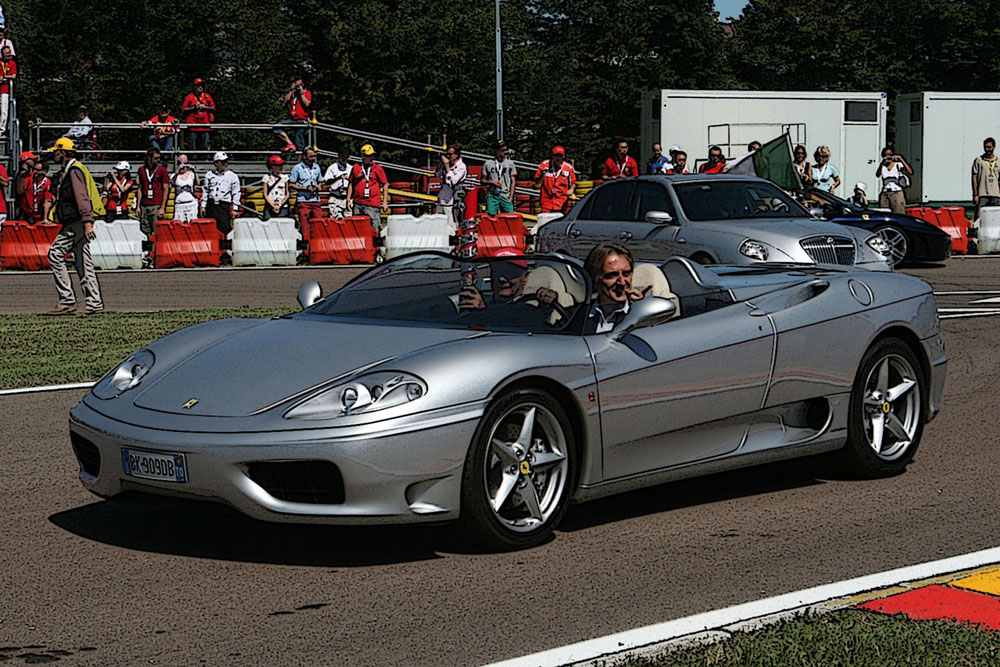 ** 予約商品 ** BBR P18206BV 1/18 Ferrari 360 Modena Barchetta One off  （ケース付）