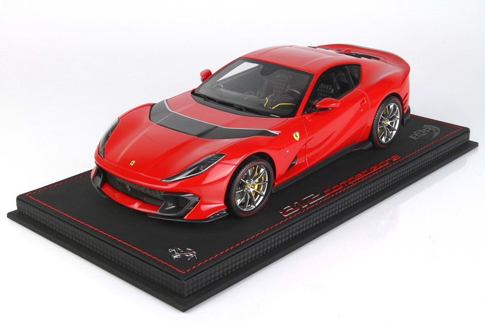 BBR P18207B3RV 1/18 Ferrari 812 Competizione Rosso Corsa Limited 48pcs （ケース付）