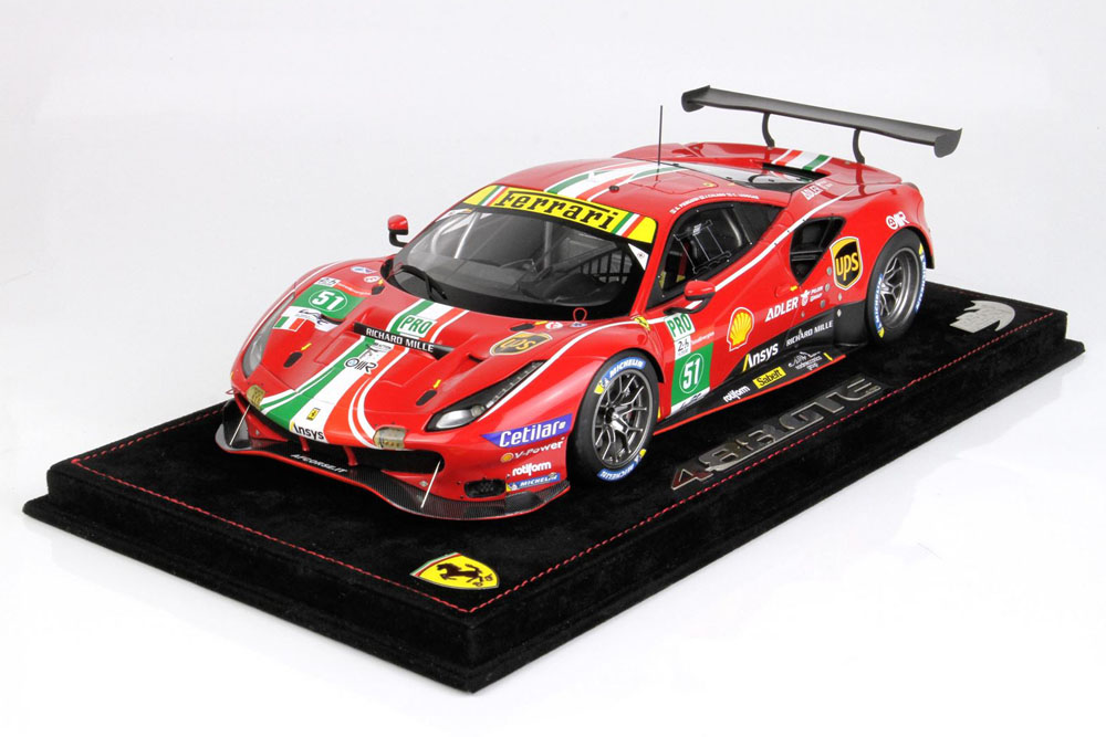 BBR P18213AV 1/18 Ferrari 488GTE LMGTE Team AF Corse Winner Le Mans 2021 No.51 Limited 248pcs （ケース付）