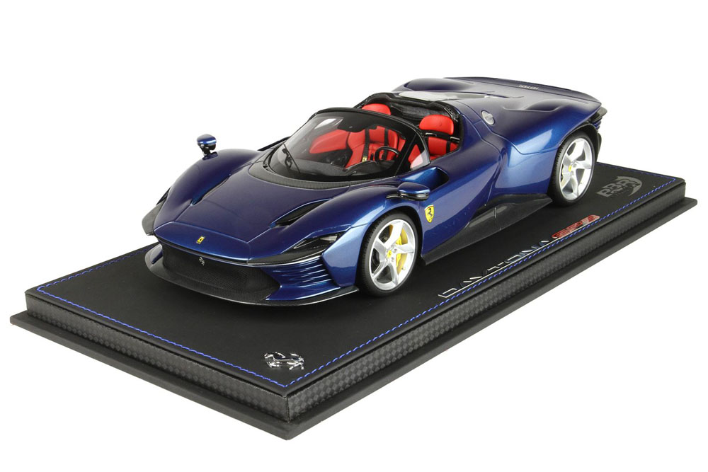 BBR P18214F1V 1/18 Ferrari Daytona SP3 Blu Abu Dhabi Limited 24pcs （ケース付）