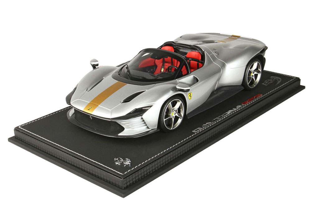 BBR P18214GV 1/18 Ferrari Daytona SP3 Argento Nurburgring Limited 24pcs （ケース付）