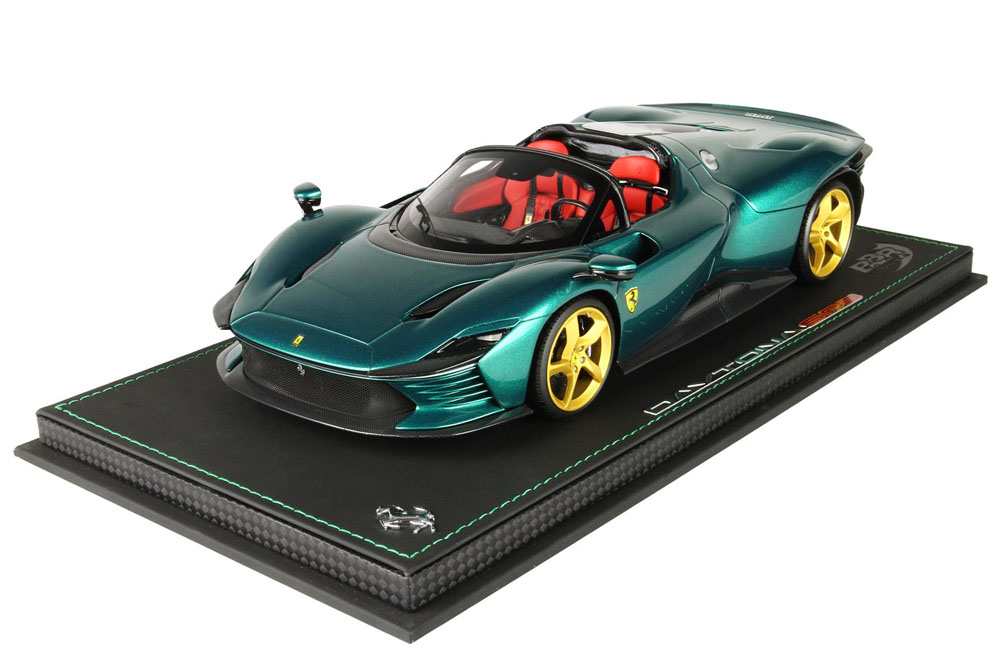 BBR P18214S5-1V 1/18 Ferrari Daytona SP3 Icona Green Jewel Limited