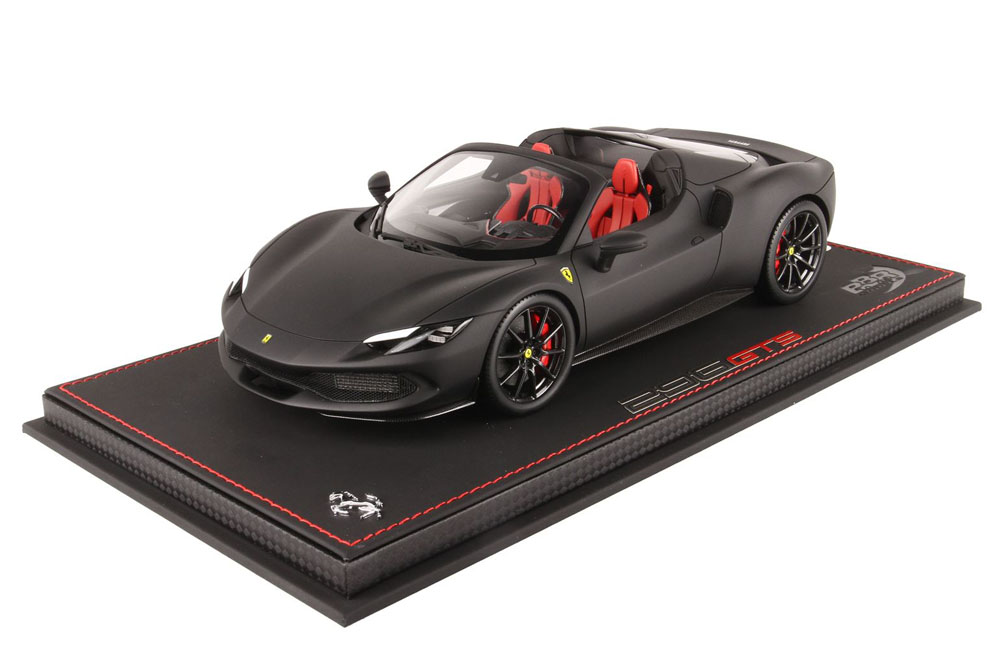 BBR P18215HV 1/18 Ferrari 296GTS Matt Black Limited 30pcs （ケース付）