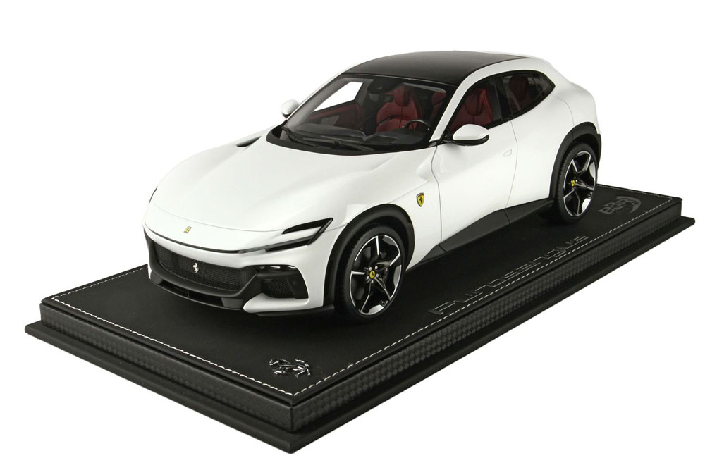 BBR P18219DV 1/18 Ferrari Purosangue White Cervino