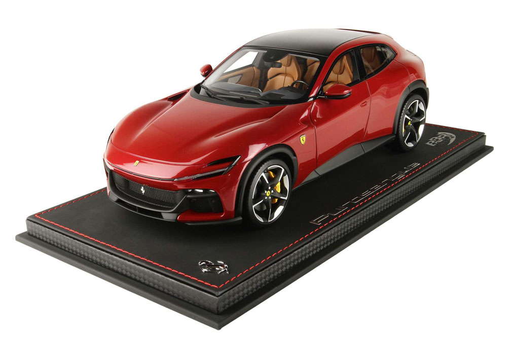 BBR P18219EV 1/18 Ferrari Purosangue Rosso Mugello Metallizzato Limited 100pcs （ケース付）