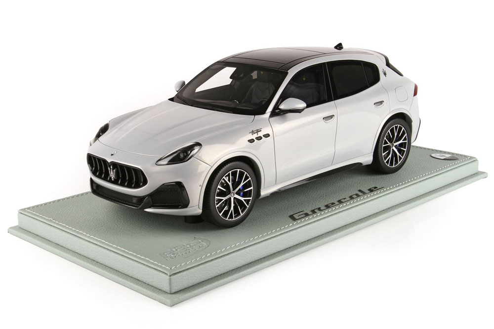 【お取り寄せ商品】 BBR P18220EV 1/18 Maserati Grecale Trofeo Greyish Blue Limited 36pcs （ケース付）
