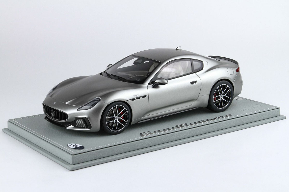BBR P18227BV 1/18 Maserati Granturismo Trofeo 2023 Maratea Matt Gray Limited 60pcs （ケース付）