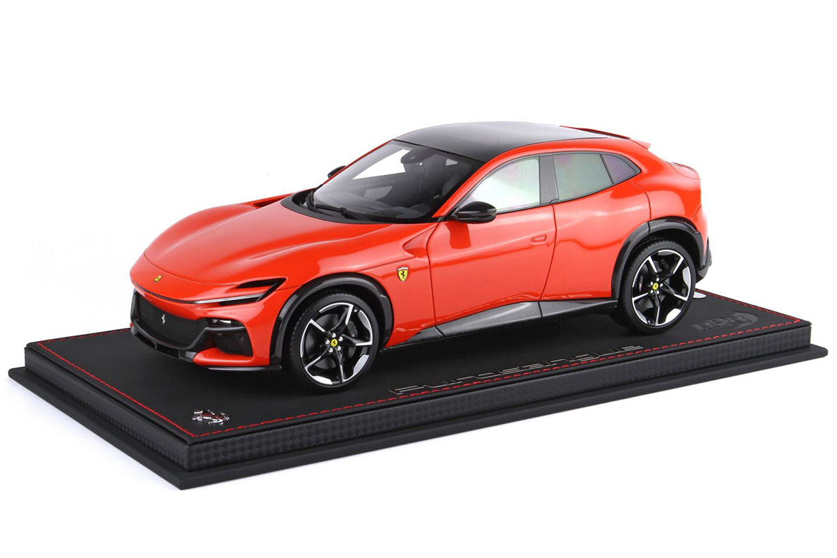 BBR P18231FV 1/18 Ferrari Prosangue - Panoramic roof Rosso Dino Limited 15pcs（ケース付）