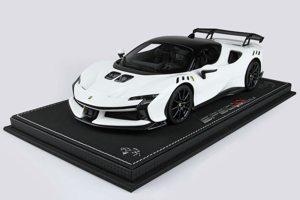 BBR P18237LV 1/18 Ferrari SF90XX Stradale Binco Cervino / Carbon wheels Limited 50pcs （ケース付）