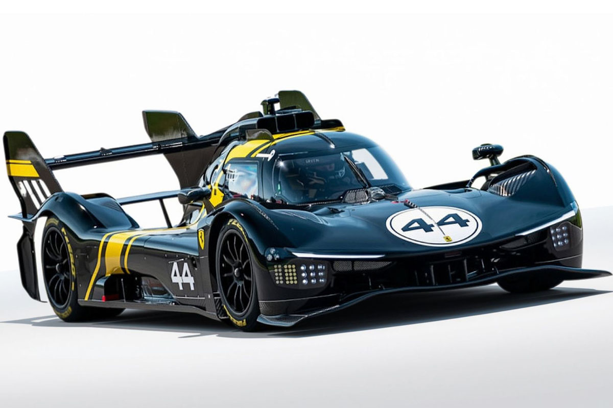 ** 予約商品 ** BBR P18244F 1/18 Ferrari 499P Modificata New Nero Daytona race n.44（ケース付）