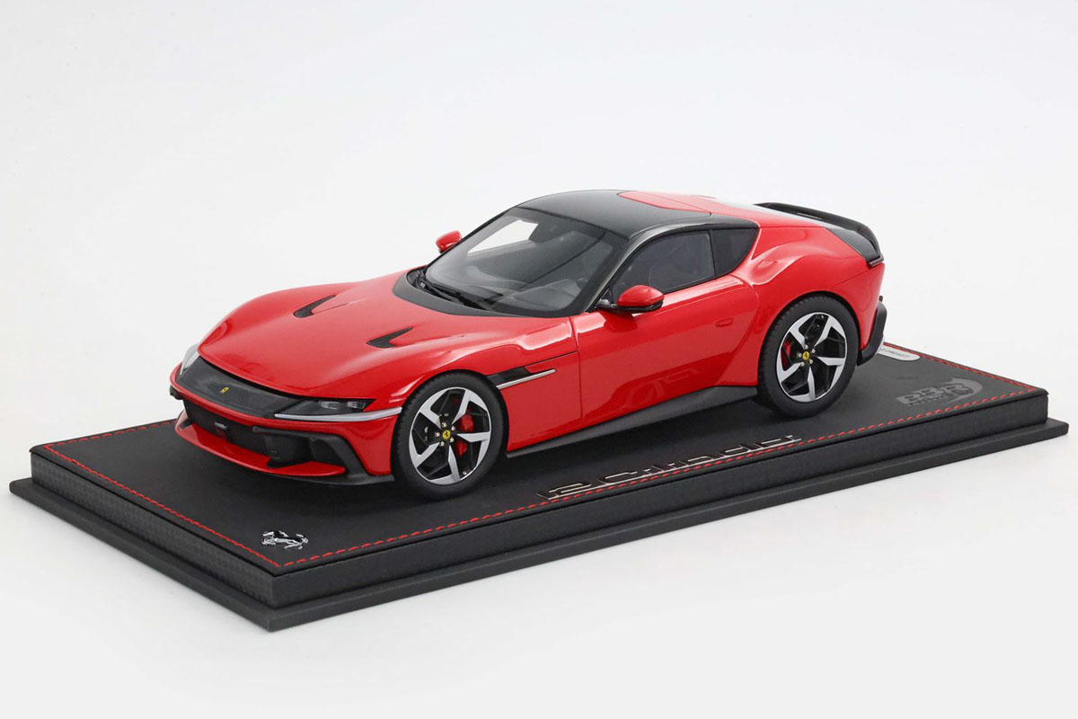 予約商品 ** BBR P18248A1V 1/18 Ferrari 12 Cilindri Coupe Rosso