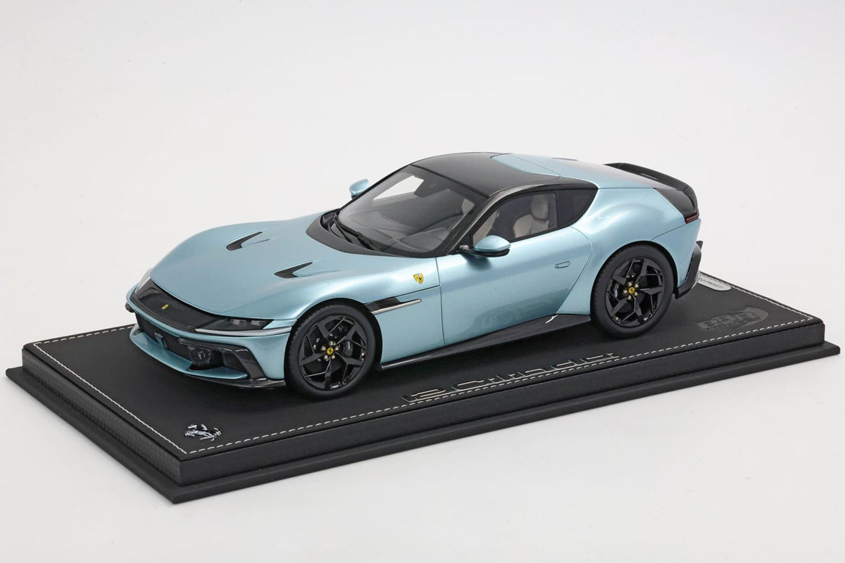 BBR P18248EV 1/18 Ferrari 12 Cilindri Coupe Celeste Trevi Limited 48pcs （ケース付）