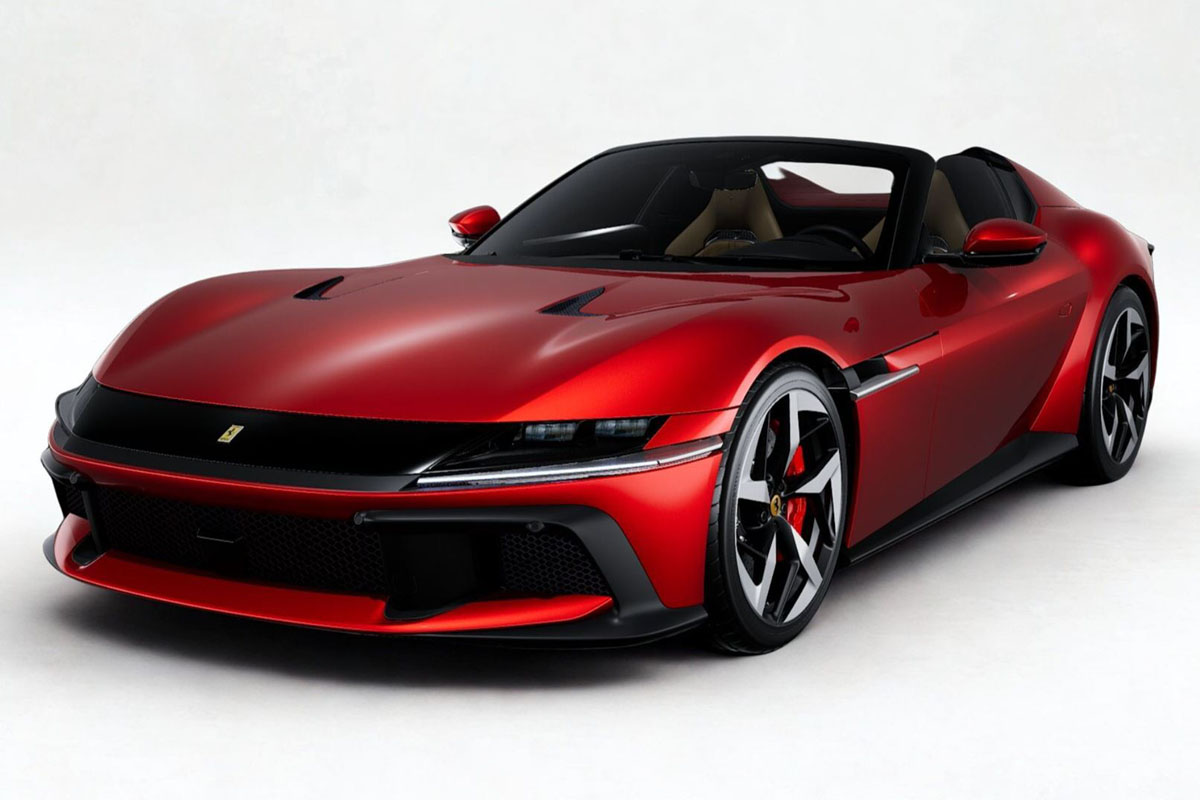 赤富士  p15 予約商品 ** BBR P18251H1V 1/18 Ferrari 12 Cilindri Spider Rosso