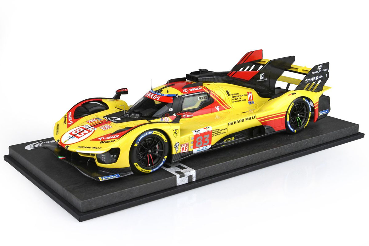 BBR P18252CV 1/18 Ferrari 499P Le Mans 2024 n.83 Drivers Kubica / Yifei / Svarcman Limited 149pcs （ケース付）