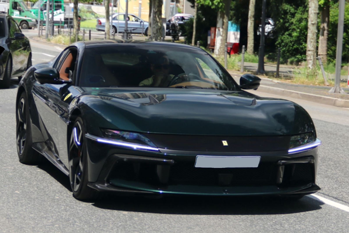 ** 予約商品 ** BBR P18254HV 1/18 Ferrari 12 Cilindri Panoramic roof Verde British Limited 24pcs（ケース付）