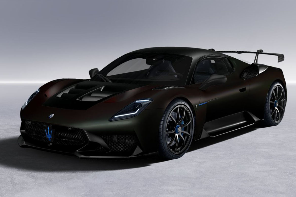 予約商品 ** BBR P18255EV 1/18 Maserati GT2 Stradale Matt Black